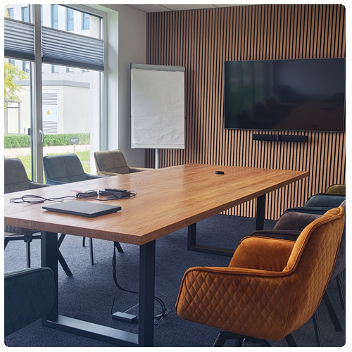 High-End Medientechnik im Meetingraum Osnabrück